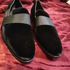 To Boot Men's Black Velvet Loafers